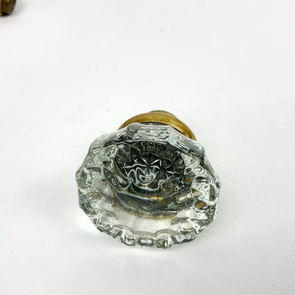 Lot  of 3 Antique / Vintage 1920s Door Knobs Glass - Picture 7 of 16